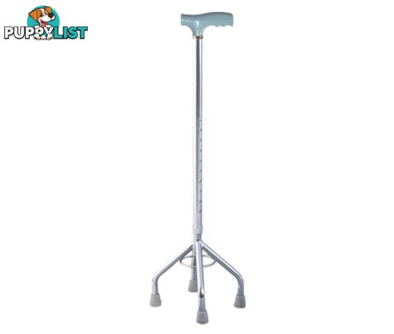 Quad Cane Silver