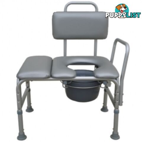 BATH TRANSFER COMMODE PADDED