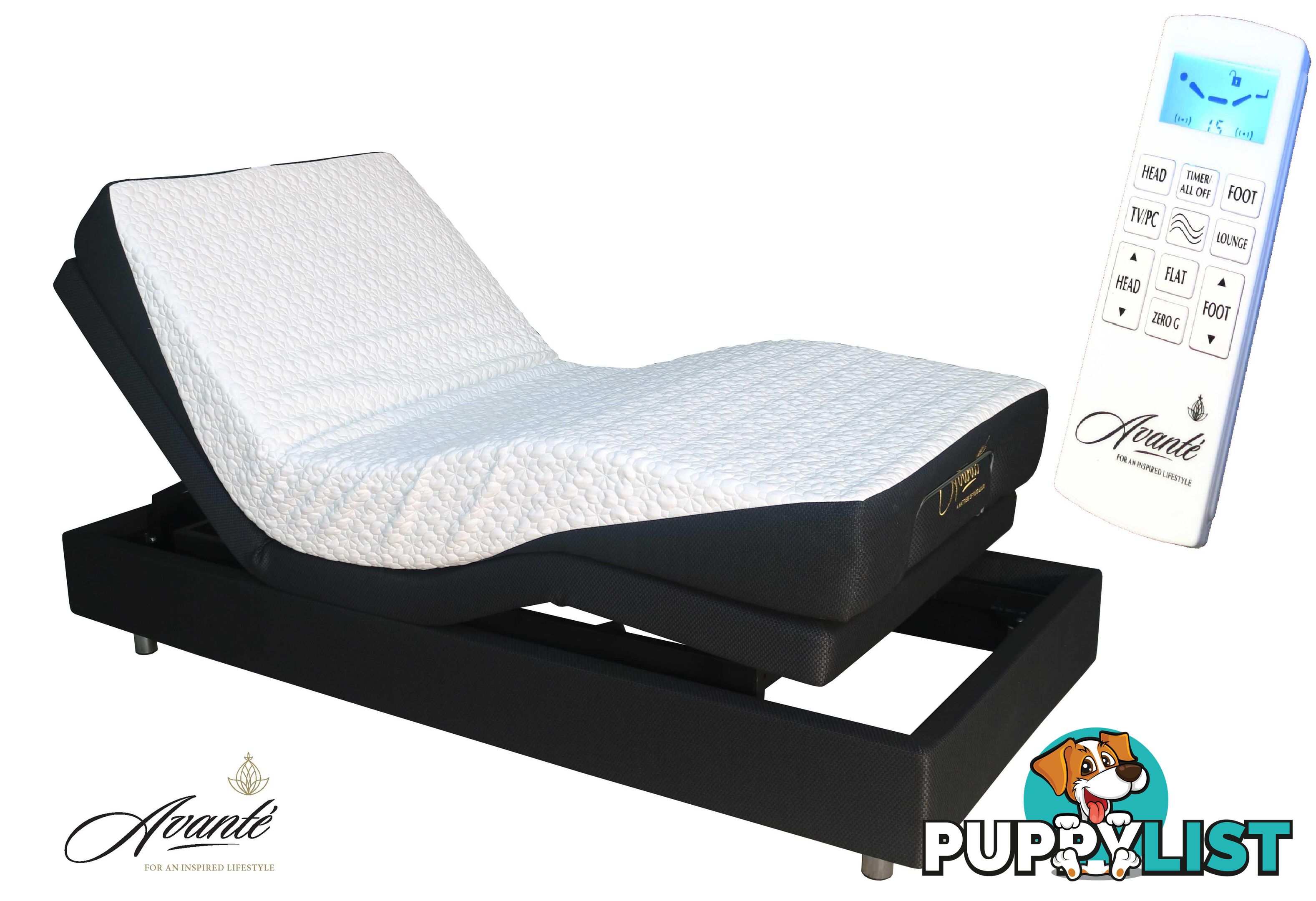 Electric adjustable Bed AvanteÍ smart Flex 2