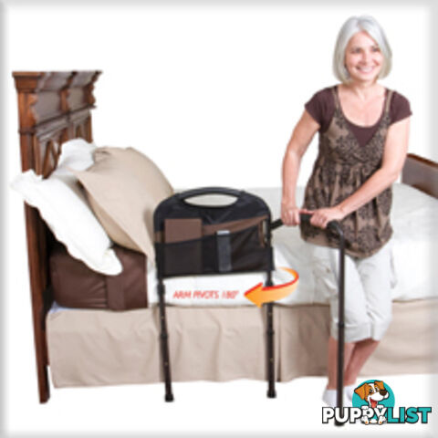 STANDER BED RAIL W/POUCH