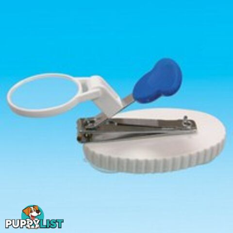 NAIL CLIPPER & MAGNIFIER SS DA5222