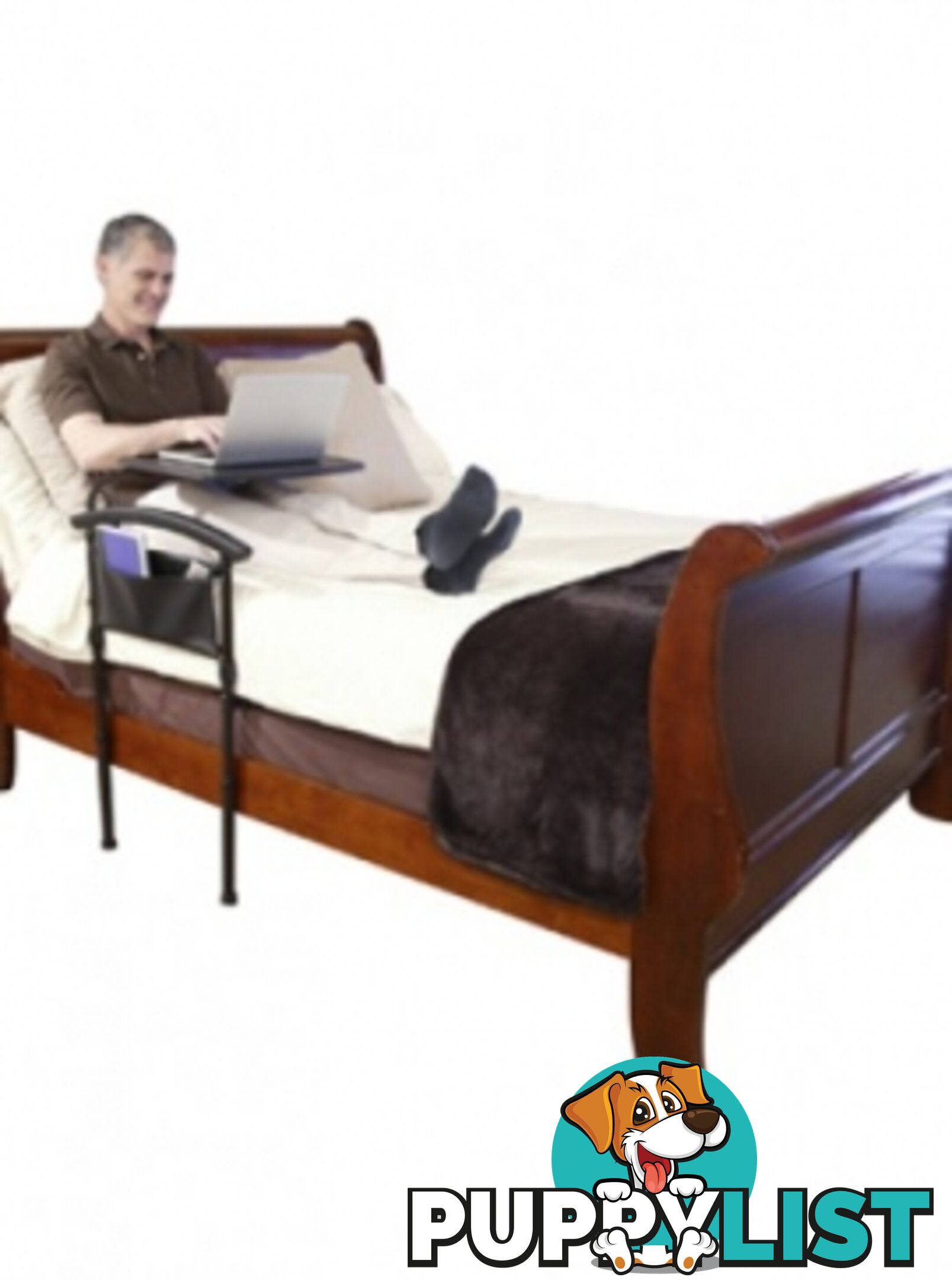 STANDER INDEPENDANCE BED RAIL AND TRAY