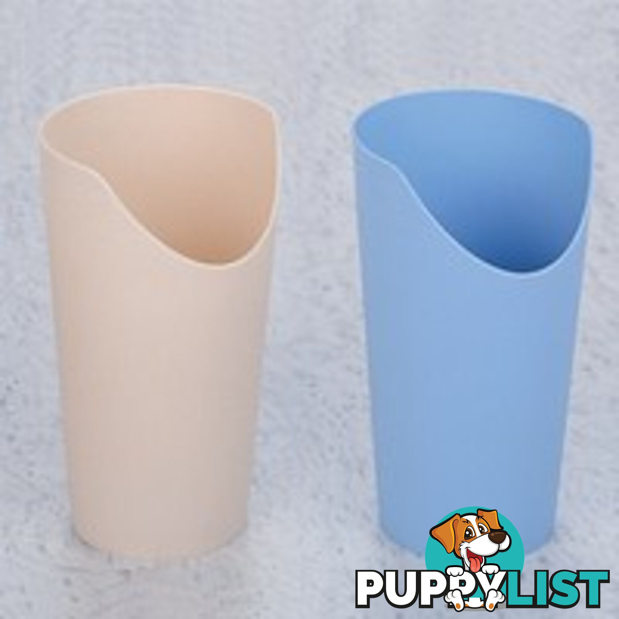 DRINKING CUP NOSE CUT OUT BLUE HA4260