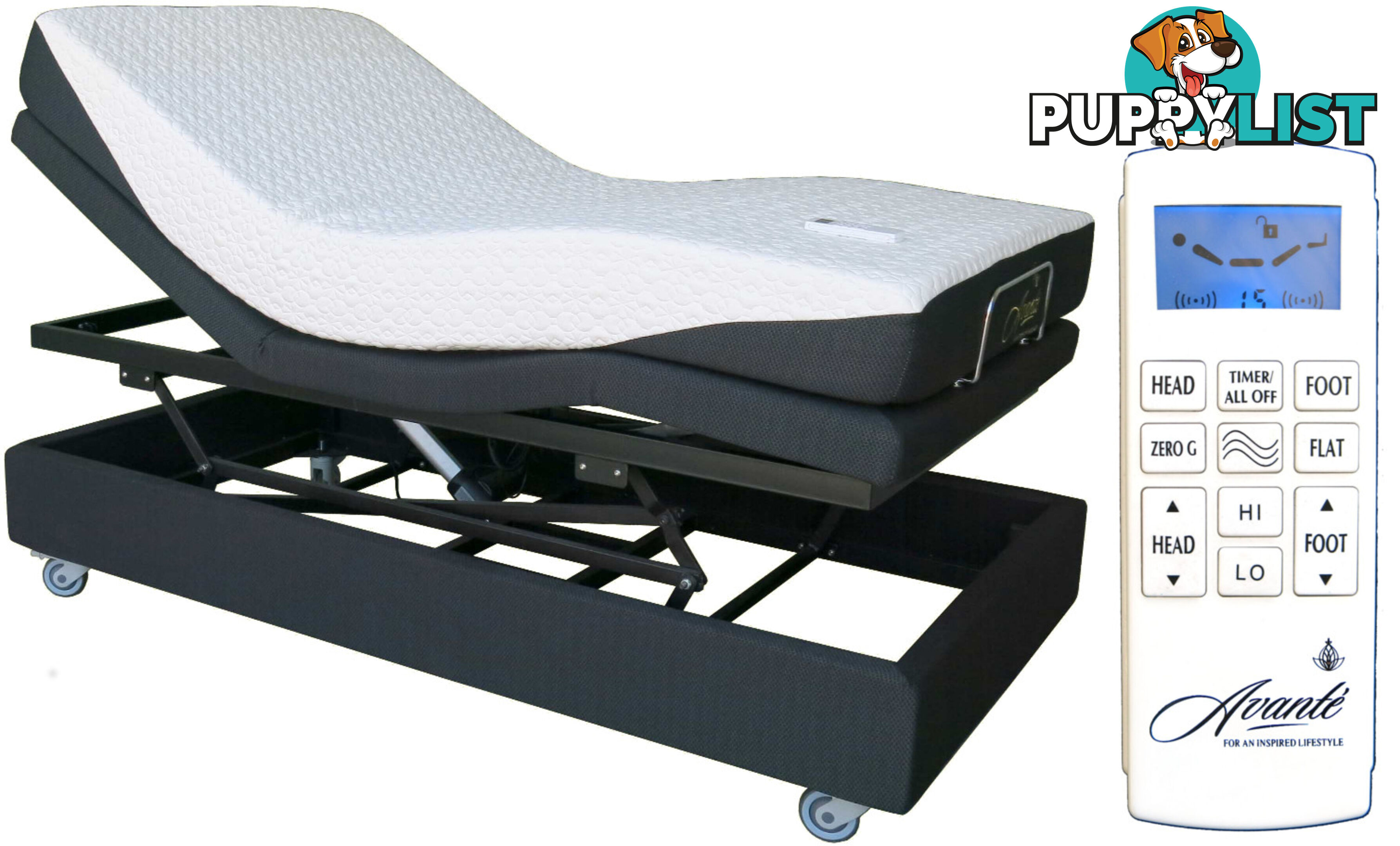 Electric Adjustable Bed AvanteÍ SmartFlex 3