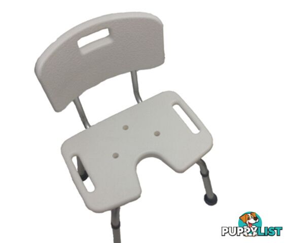 Shower Chair with Cut Out