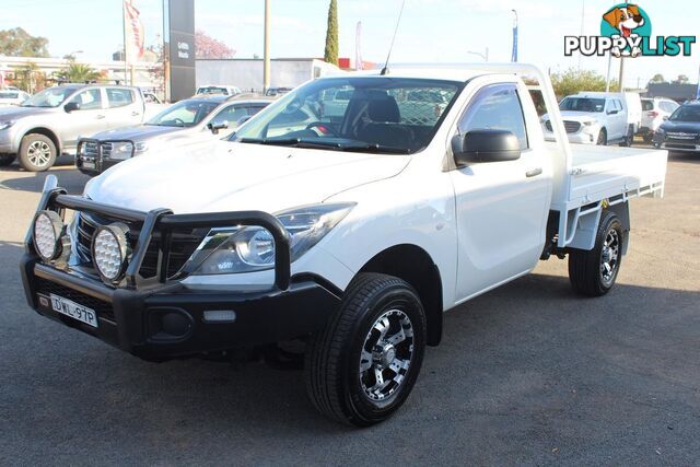 2018 MAZDA BT-50 XT HI-RIDER UR SINGLE CAB CAB CHASSIS