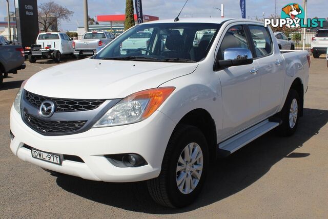 2012 MAZDA BT-50 XTR HI-RIDER UP DUAL CAB UTILITY