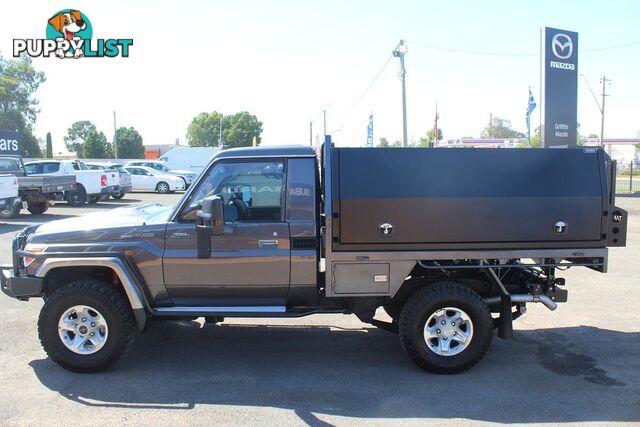 2017 TOYOTA LANDCRUISER GXL VDJ79R 4X4 DUAL RANGE SINGLE CAB CAB CHASSIS