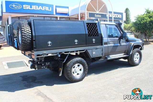 2017 TOYOTA LANDCRUISER GXL VDJ79R 4X4 DUAL RANGE SINGLE CAB CAB CHASSIS