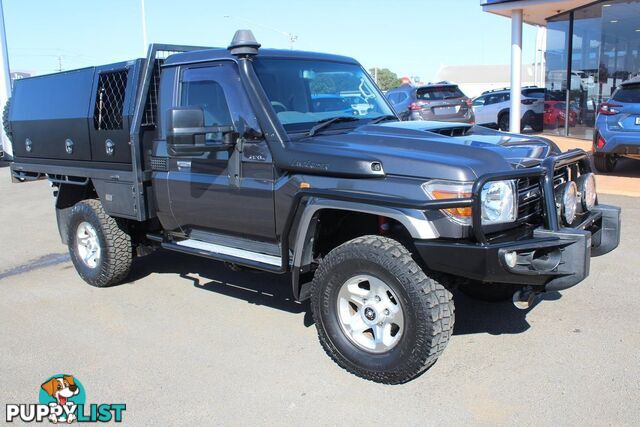 2017 TOYOTA LANDCRUISER GXL VDJ79R 4X4 DUAL RANGE SINGLE CAB CAB CHASSIS