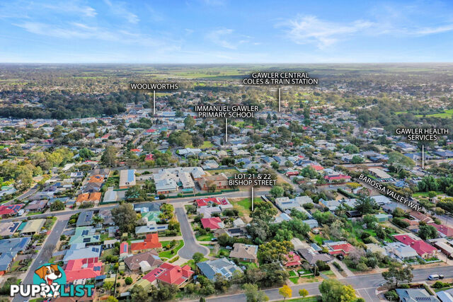 Lot 21 & 22/ Bishop Street GAWLER EAST SA 5118