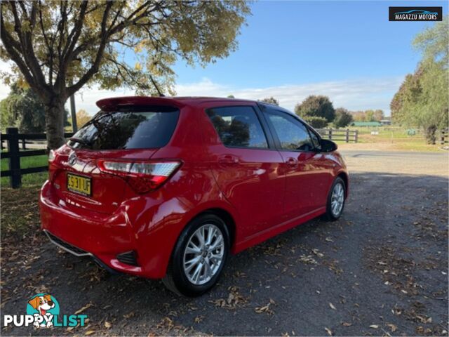 2019 TOYOTA YARIS ZR NCP131RMY18 5D HATCHBACK