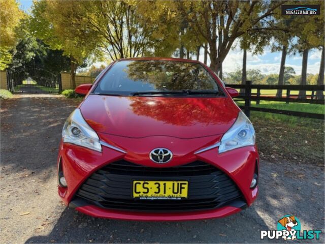 2019 TOYOTA YARIS ZR NCP131RMY18 5D HATCHBACK
