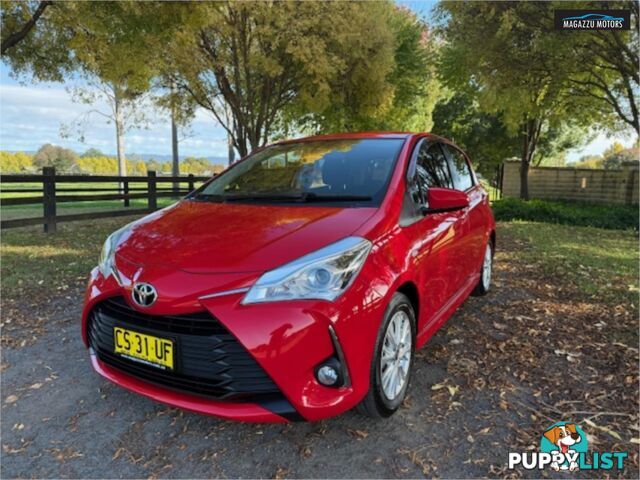 2019 TOYOTA YARIS ZR NCP131RMY18 5D HATCHBACK