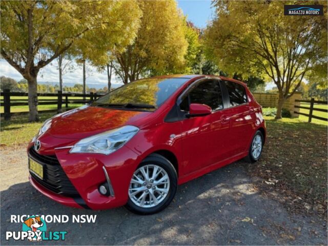 2019 TOYOTA YARIS ZR NCP131RMY18 5D HATCHBACK