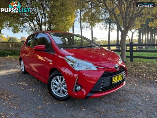 2019 TOYOTA YARIS ZR NCP131RMY18 5D HATCHBACK