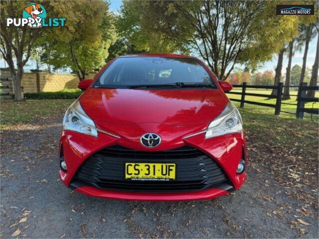 2019 TOYOTA YARIS ZR NCP131RMY18 5D HATCHBACK