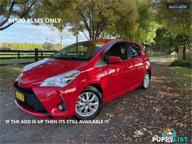 2019 TOYOTA YARIS ZR NCP131RMY18 5D HATCHBACK