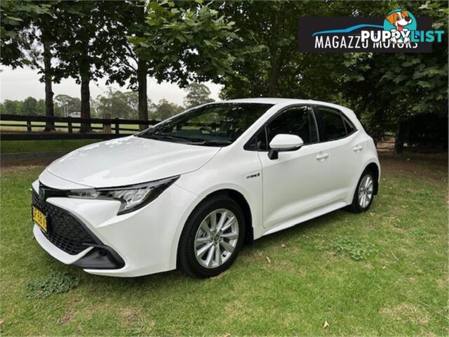 2022 TOYOTA COROLLA ASCENTSPORTHYBRID ZWE219R 5D HATCHBACK