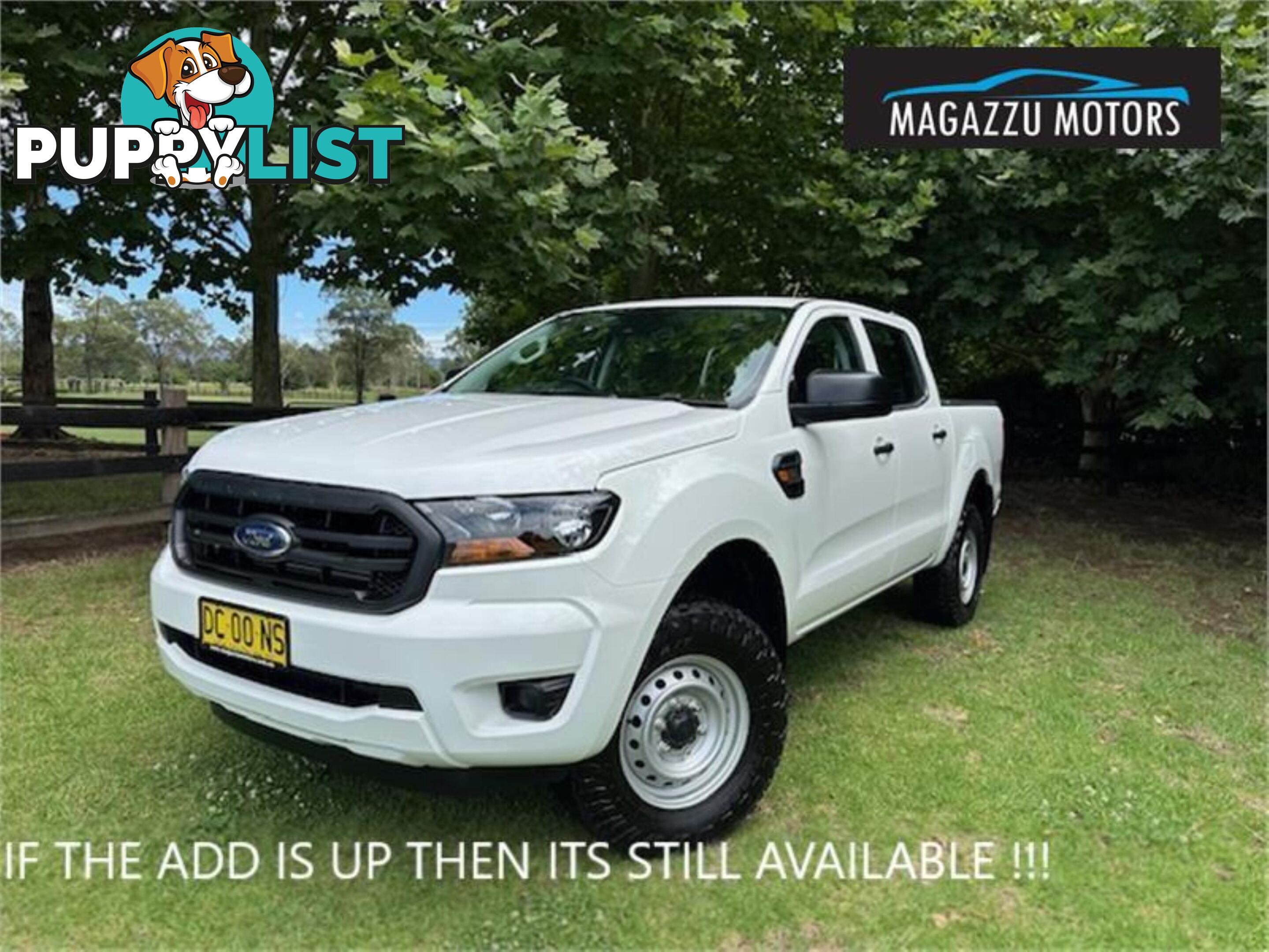 2021 FORD RANGER XL2 2HI RIDER PXMKIIIMY21 75 DOUBLE CAB P/UP