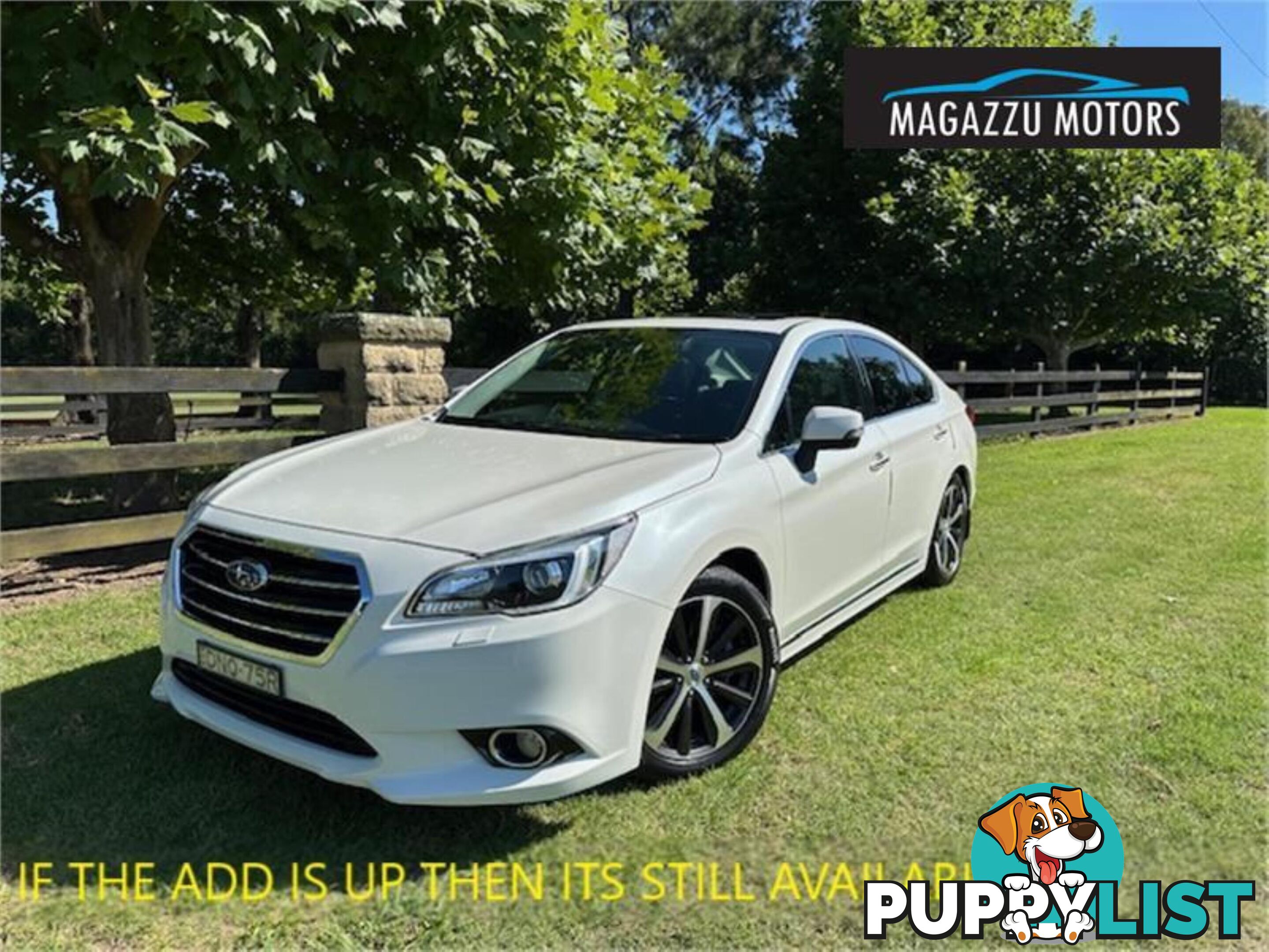 2017 SUBARU LIBERTY 3 6R MY17 4D SEDAN