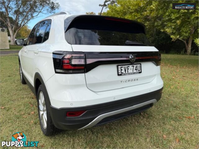2022 VOLKSWAGEN T-CROSS 85TSISTYLE C1MY23 4D WAGON