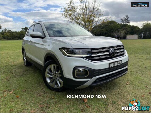 2022 VOLKSWAGEN T-CROSS 85TSISTYLE C1MY23 4D WAGON