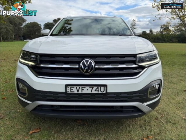 2022 VOLKSWAGEN T-CROSS 85TSISTYLE C1MY23 4D WAGON