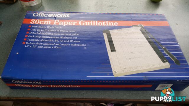 Paper Guillotine