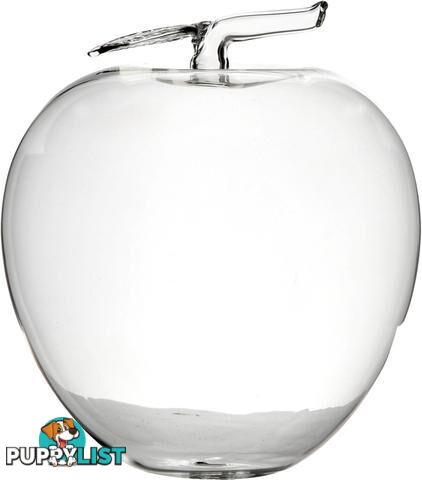 Medium Glass Apple: Home DŽcor