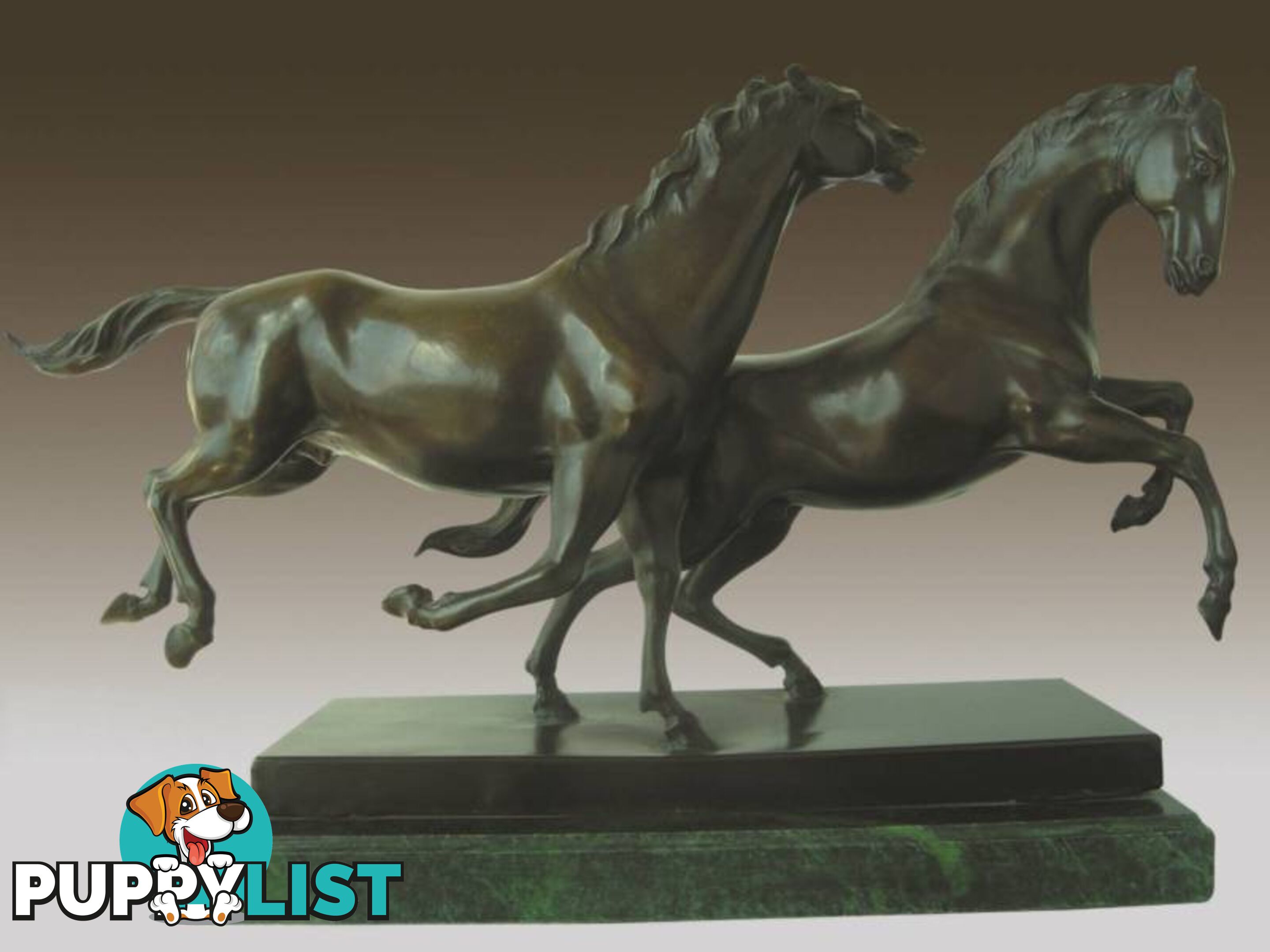 Statue Sculpture Horse Wildlife Art Deco