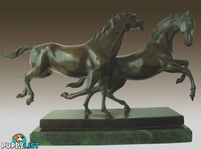 Statue Sculpture Horse Wildlife Art Deco