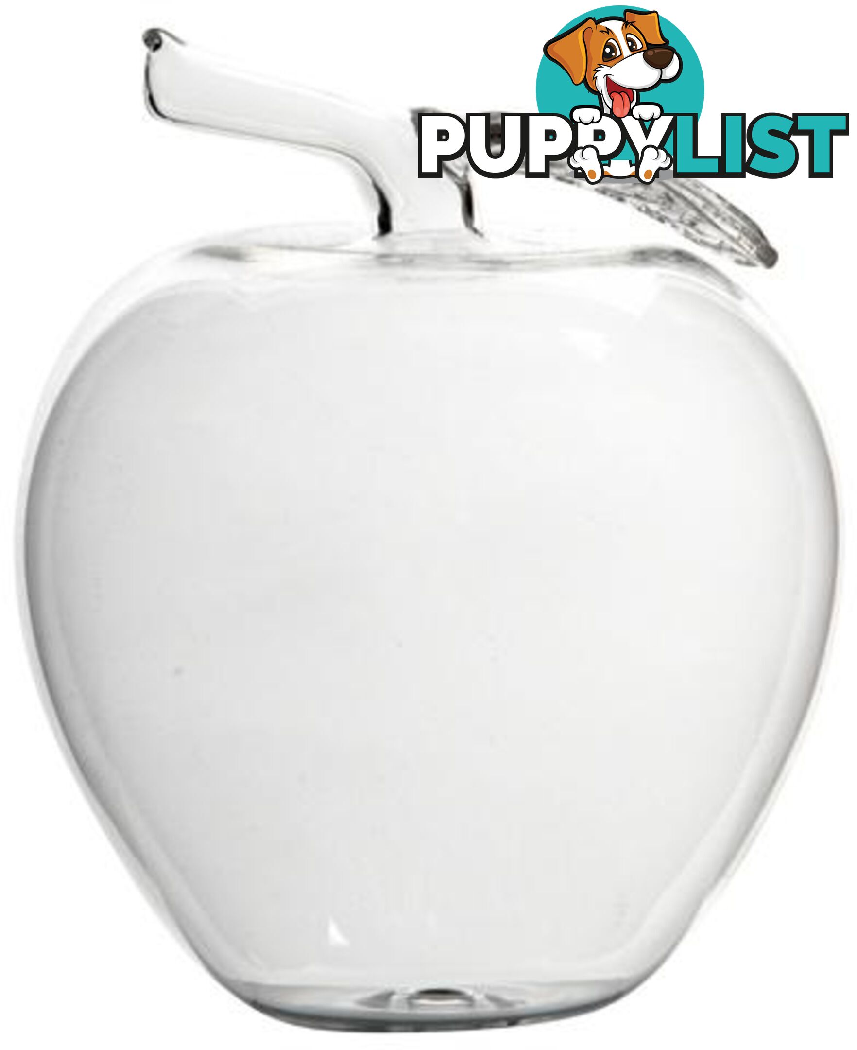 X Large Glass Apple: Home Decor