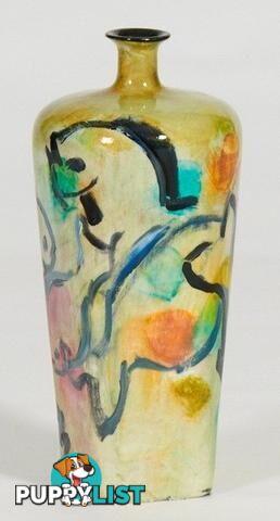 Handpainted Vase Parano Fish