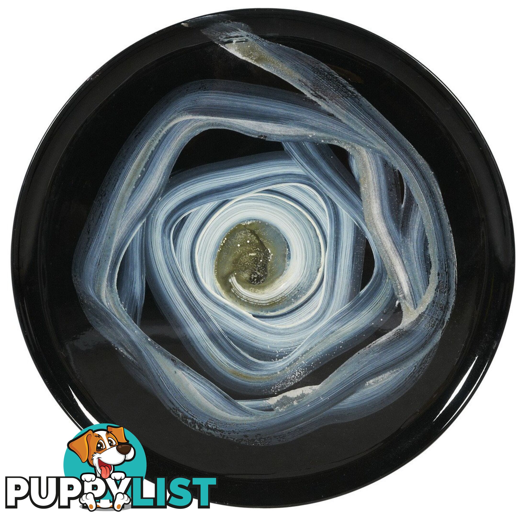 Abstract Concentric Deco Plate