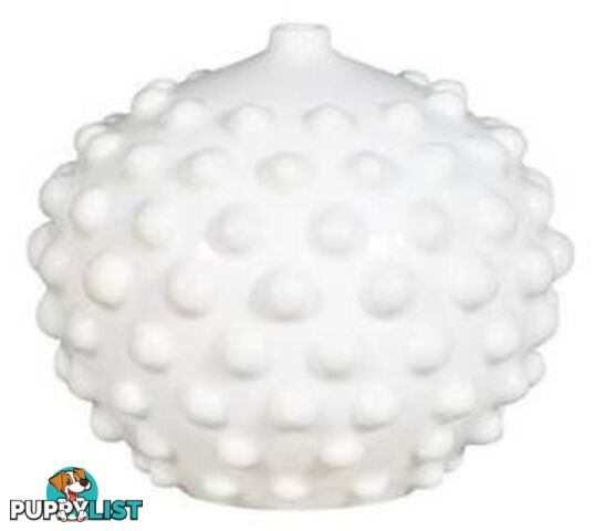 White Studded Sphere Vase