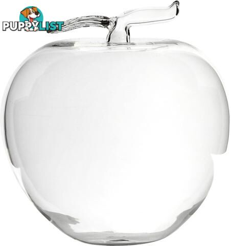 Small Glass Apple: Home Decor