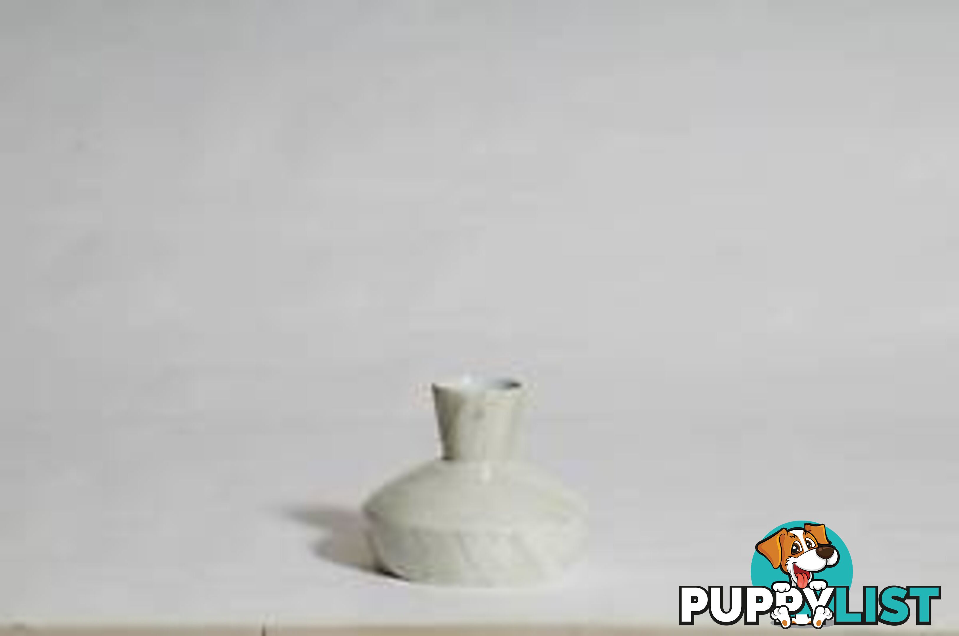 Small Modern Solid Carrara Marble Vase