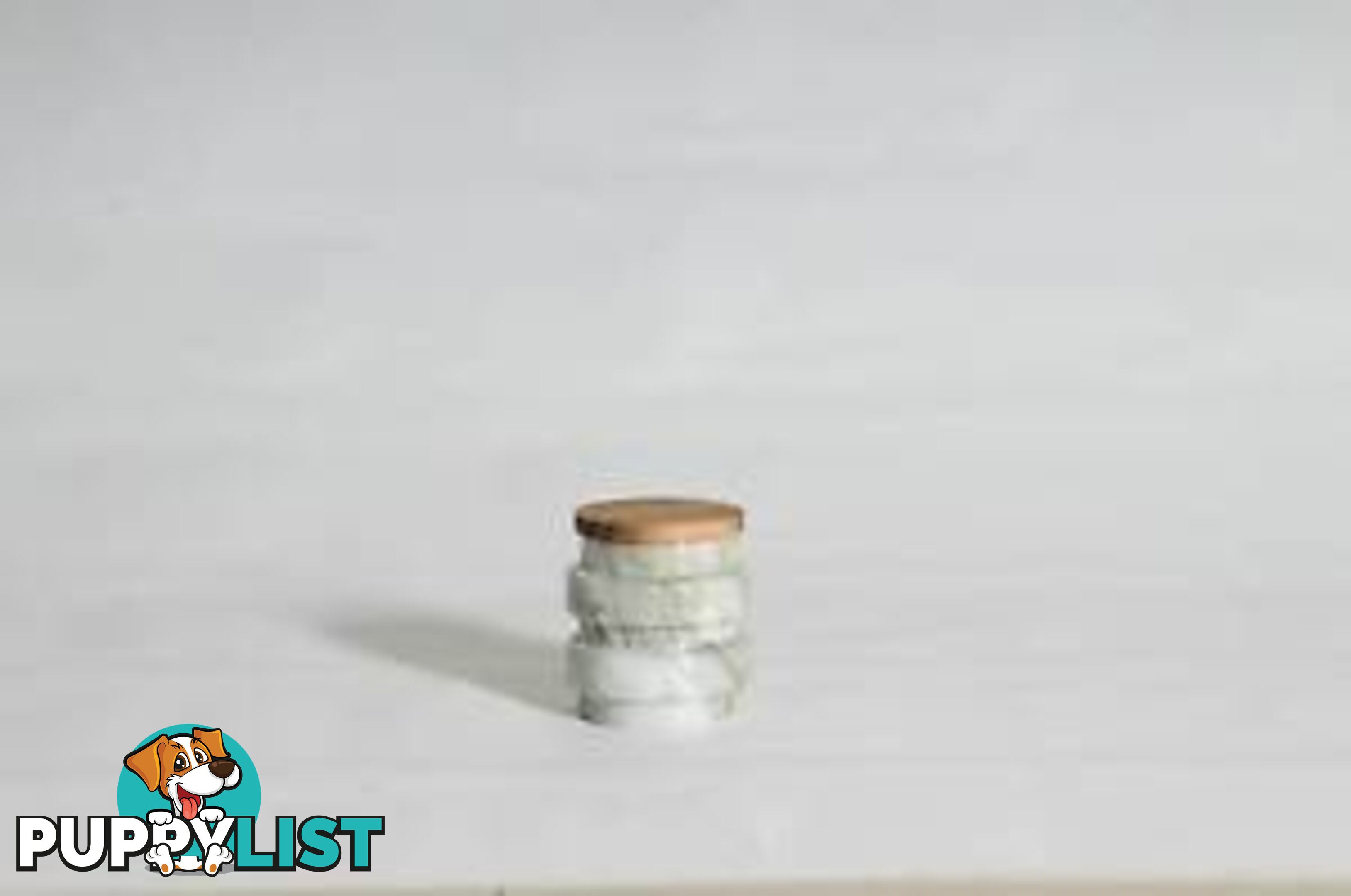 Medium Carrera Marble Container With Wooden Cap