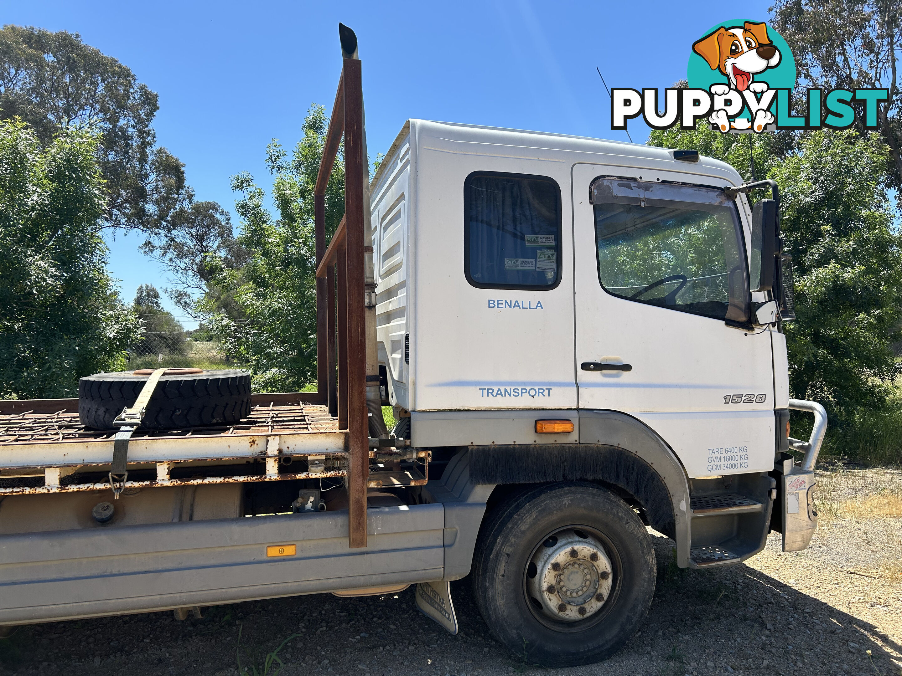 2004 Mercedes-Benz Atego 1628 Tray Truck