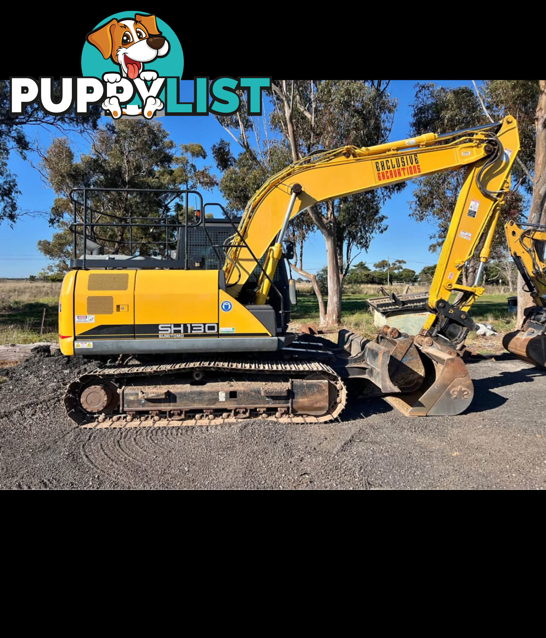 Excavator Sumitomo sh130-6