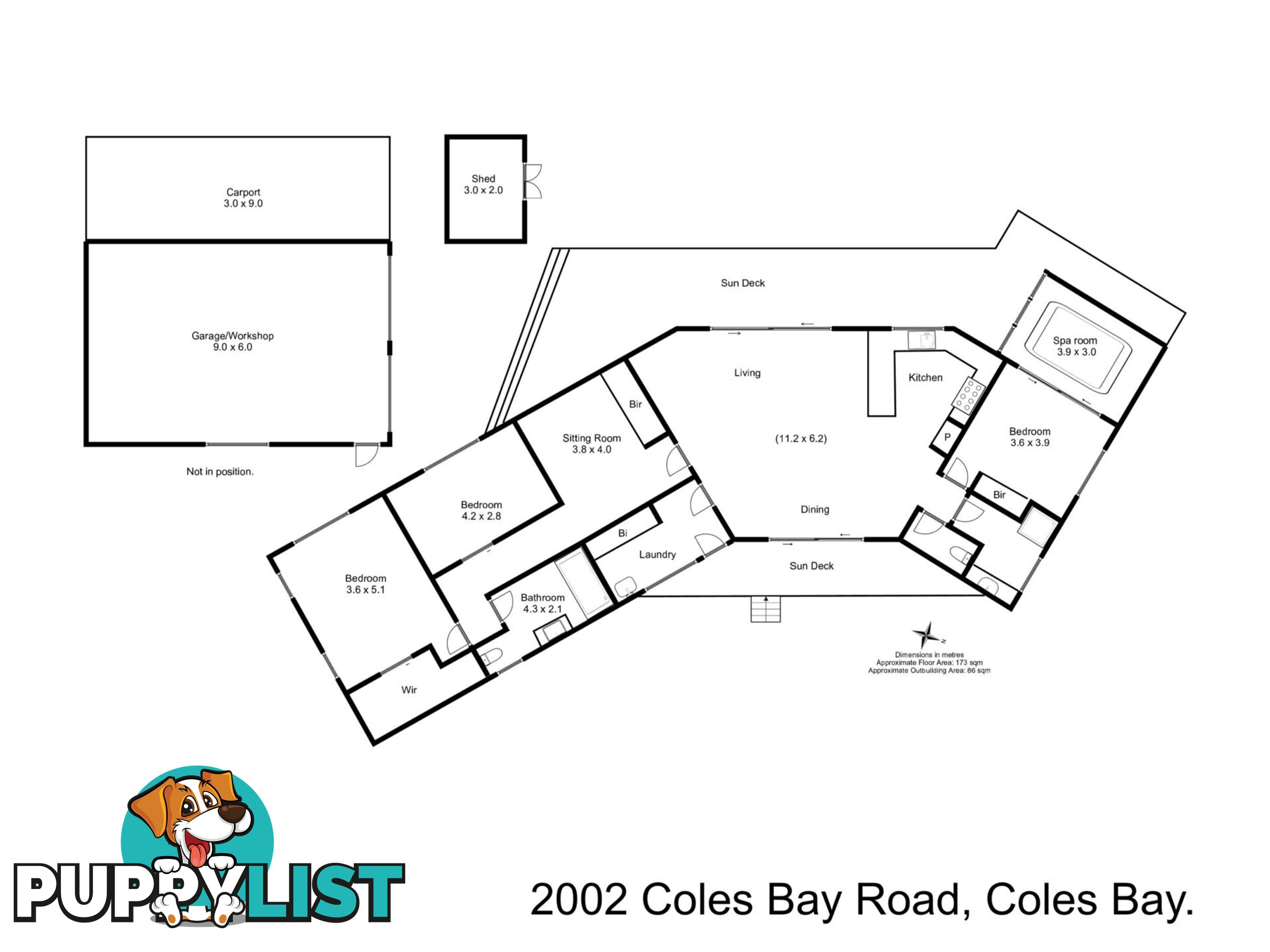 2002 Coles Bay Road COLES BAY TAS 7215