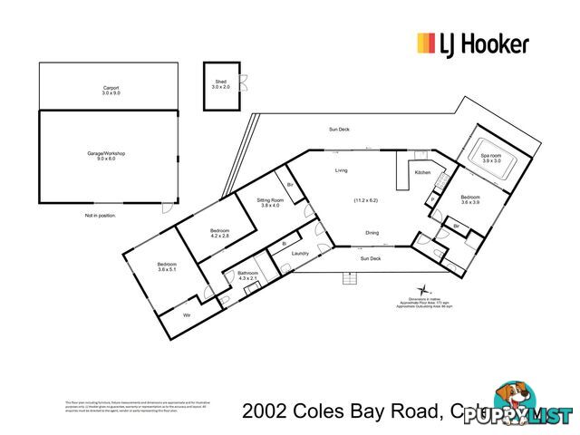 2002 Coles Bay Road COLES BAY TAS 7215