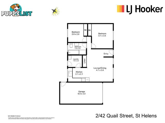 Unit 2/42 Quail Street ST HELENS TAS 7216