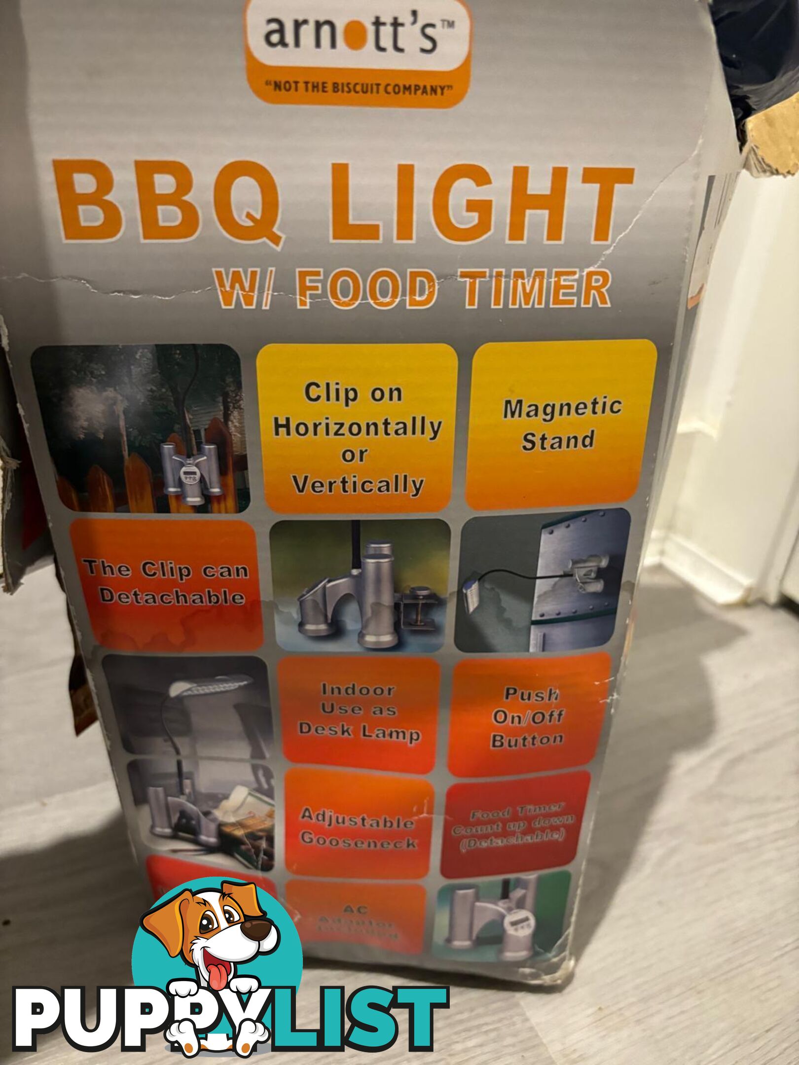 Magnetic BBQ Light BNIB