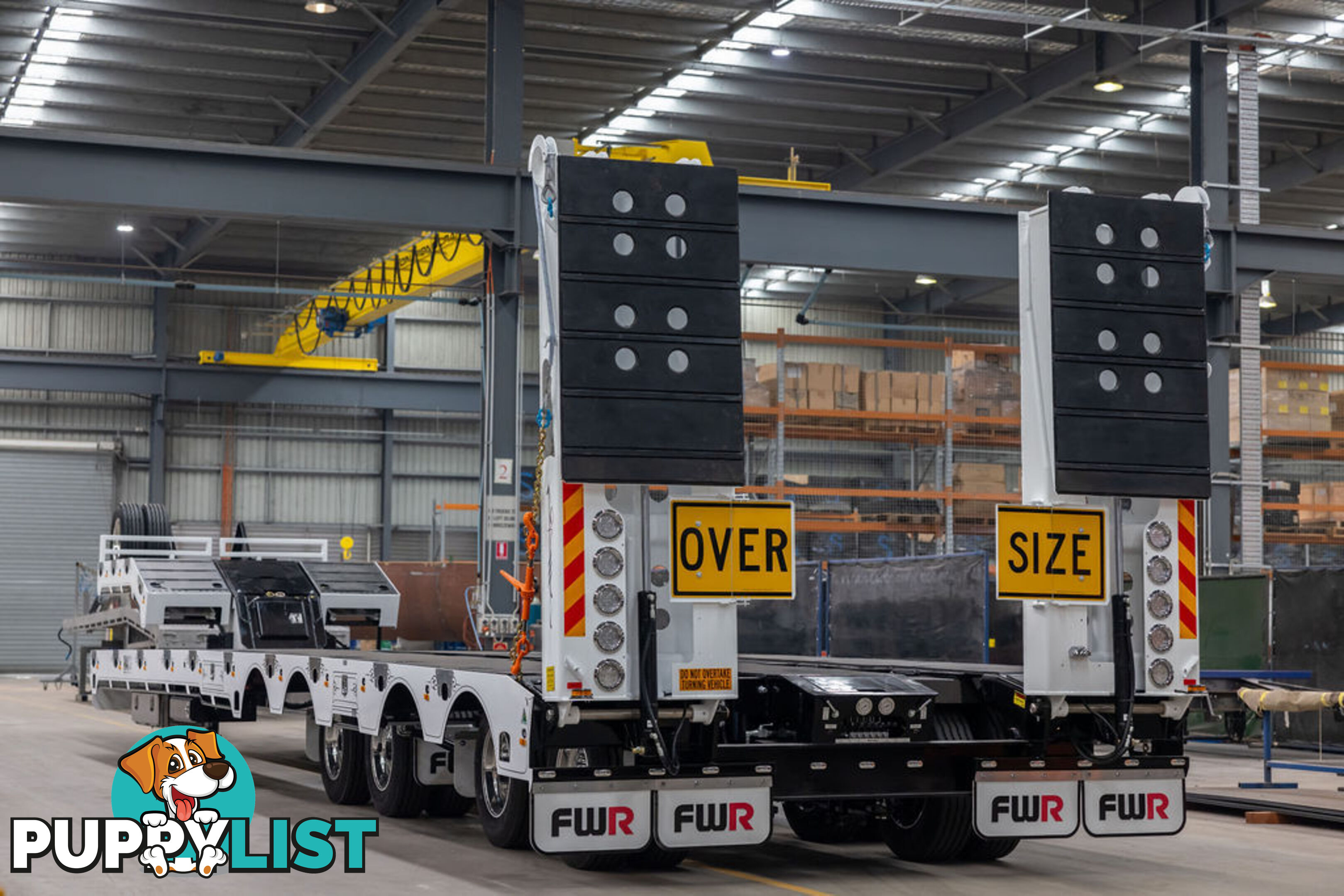 NEW 2025 FWR Quad Axle Low Loader - 3.5m Widener