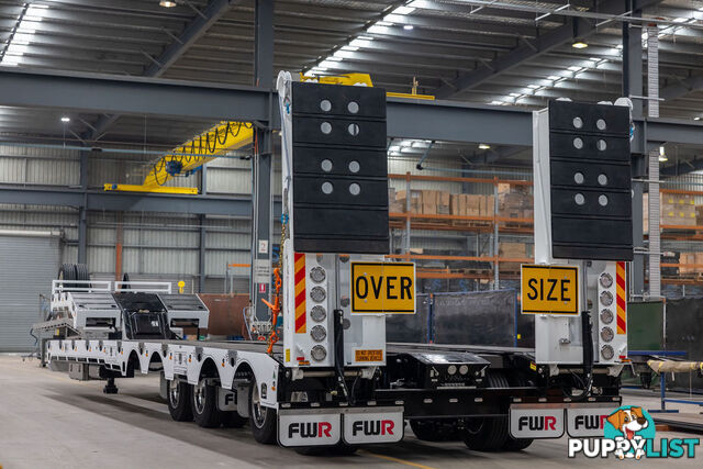 NEW 2025 FWR Quad Axle Low Loader - 3.5m Widener