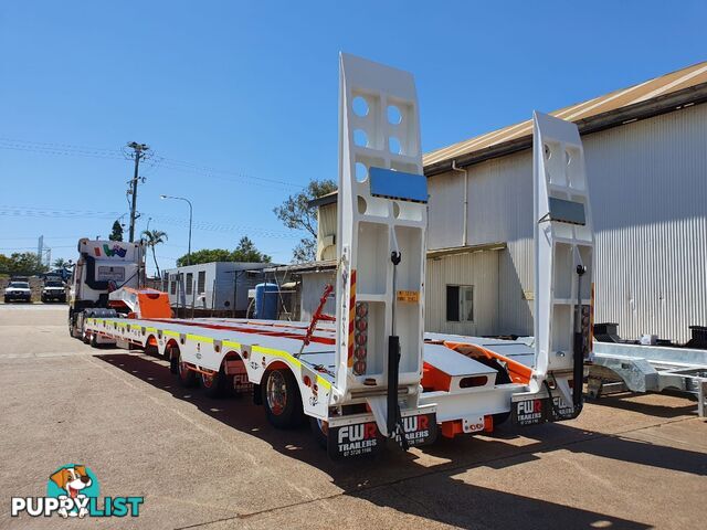 NEW 2024 FWR Quad Axle Low Loader - 3.5m Widener