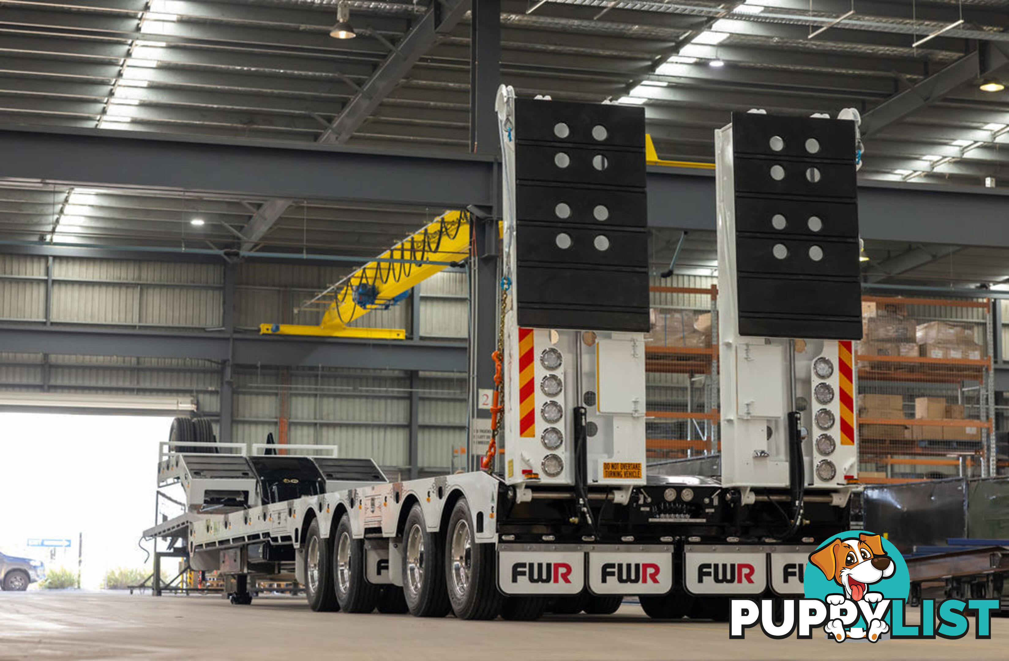NEW 2025 FWR Quad Axle Low Loader - 3.5m Widener