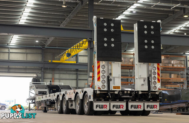 NEW 2025 FWR Quad Axle Low Loader - 3.5m Widener